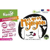 LOT DE 2 - NAOTY – Friandises Grands Chiens – Gros MYNYON - 2 X 130 g