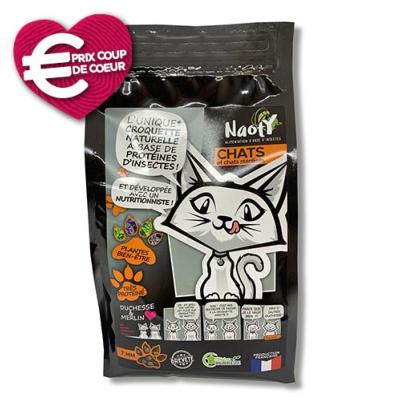 NAOTY – Croquettes Chats toutes races 7mm – 1 kg
