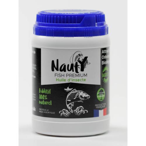 NAUTY – Huile pêche / additif naturel – 200 g