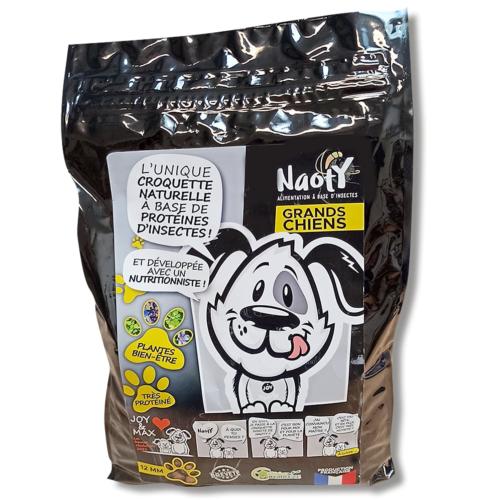 NAOTY – Croquettes Grands Chiens toutes races 12 mm – 4 kg