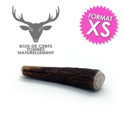 Bois de cerf - Friandise taille XS à mâcher 