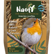 NAOTY –Insectes soufflés pour Oiseaux du ciel – 380 g