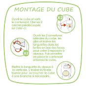 NAOTY – Cube Oiseaux du ciel – 100 g