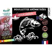 LOT DE 3 - NAUTY -  Bouillettes aromatisées AROMATIK + JAMBON BLANC x2 & BANANE x1 – 16 mm – 3 X 250 g